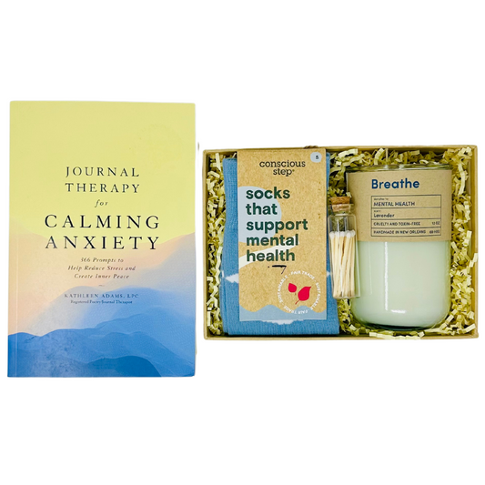 A mindful wellness gift box by Me To You Box with soothing essentials t bring calm and peace.
