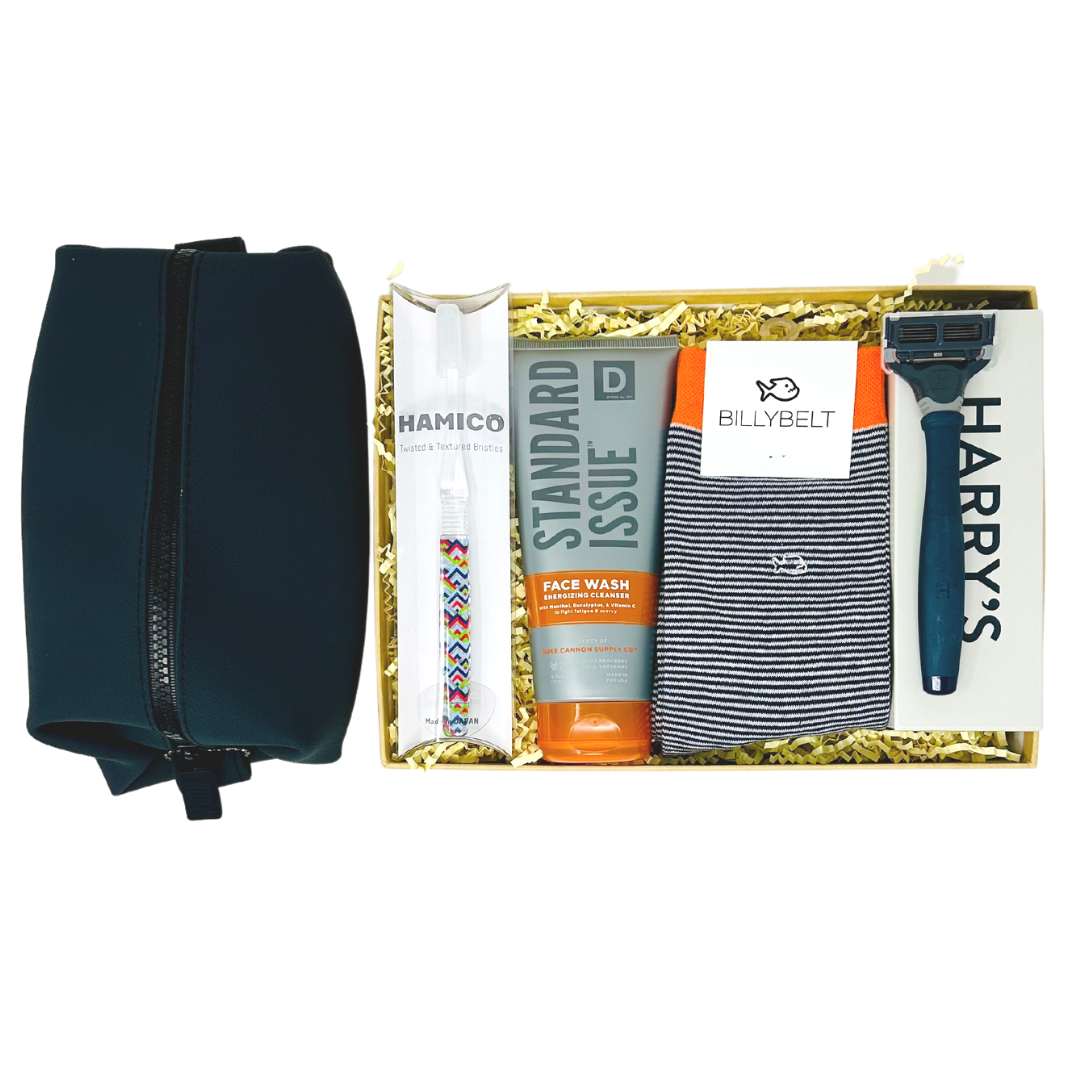 care package for men who travel. Unveil the perfect travel companions with 'ESSENTIALS FOR THE TRAVELING MAN' curated box, a thoughtfully selected assortment for every globetrotter. Shop now at Me To You Box online.