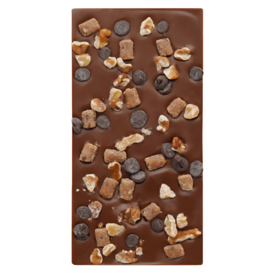 Savor the perfection of Sugarfina's Chocolate Chip Milk Chocolate Bar, expertly curated and offered at Me To You Box. Elevate your taste buds with this delightful creation.