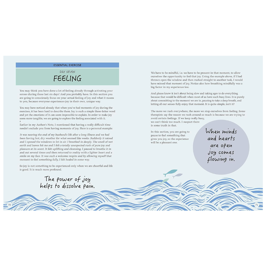 Thoughtful reflection journal with affirmations and space to unplug from technology, ideal gift for wellness lovers.