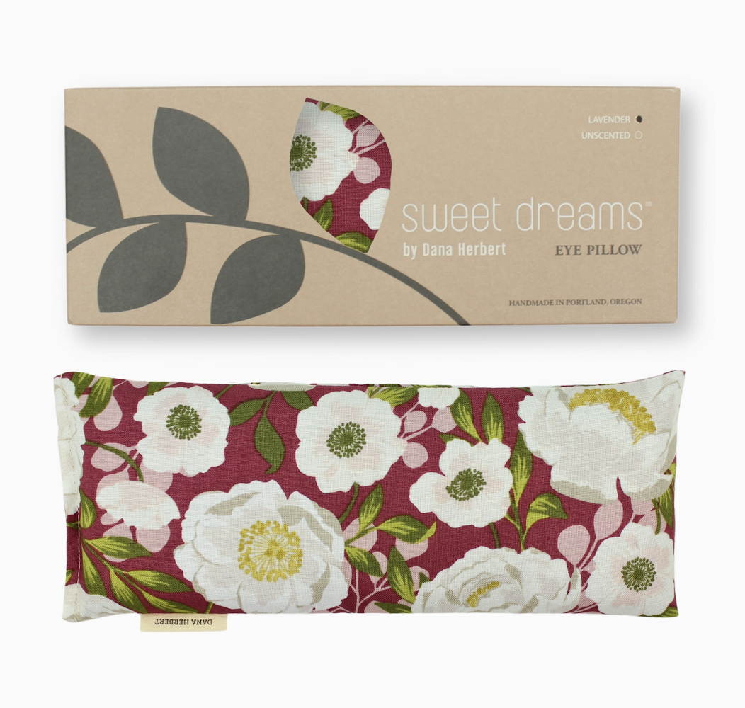 Luxurious Lavender Eye Pillow, perfect for relaxation and stress relief. Enhance your self-care routine with this soothing addition, available to include in your personalized gift box at Me To You Box.