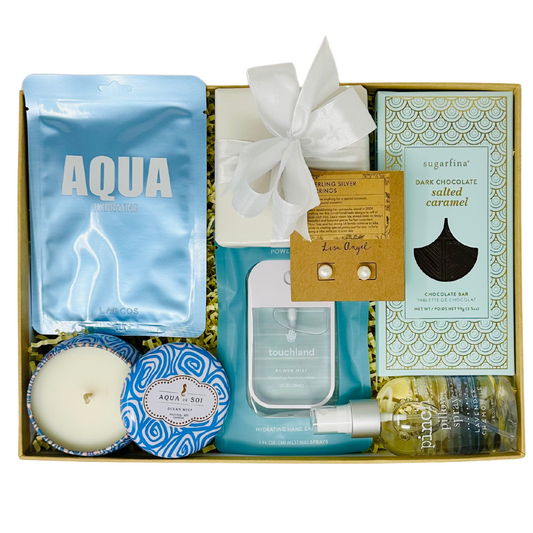 Unwind with SOUL SOOTHER: A curated gift box filled with serene delights, offering solace and rejuvenation for mind and soul.