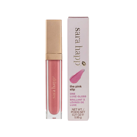 Pink Slip Lip Gloss: Luxurious, glossy finish in a chic shade. Elevate your look with this must-have accessory. Add it to your personalized gift box at Me To You Box!