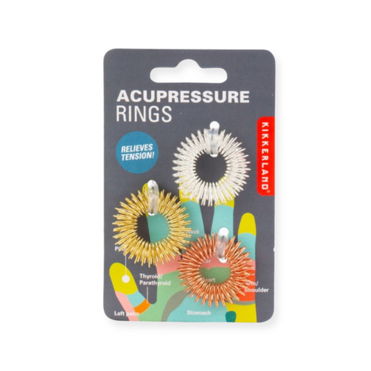 Elevate your self-care game with set of three Acupressure Rings at Me To You Box, your key to rejuvenation and relaxation.