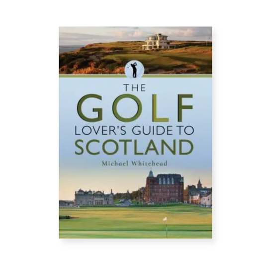 Explore the Golf Lover's Guide To Scotland Book, a captivating journey through Scotland's finest golf courses. Discover the rich history and picturesque landscapes. Available to add to your customized gift box at Me To You Box.