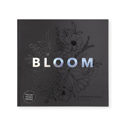 BLOOM ADULT COLORING BOOK. Discover Serenity in Every Stroke: Me To You Box Presents an Adult Coloring Book for Mindful Relaxation – Unleash Your Inner Artist Today!
