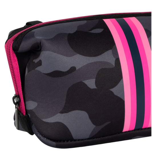 Chic Pink Neoprene Cosmetic Bag - a versatile travel essential with a pop of color. Customize your gift box at Me To You Box for a personalized touch.
