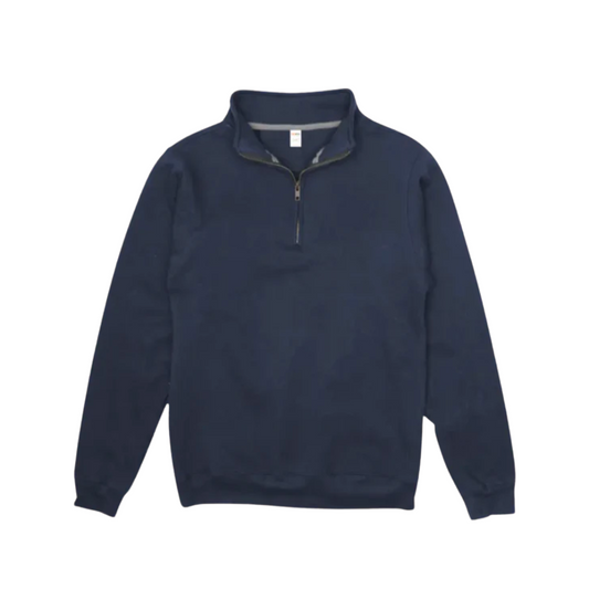 Elevate your style with the Men's Soft Solid Navy Long Sleeve Quarter Zip Pull Over – a versatile wardrobe essential. Perfect for any occasion, this cozy pullover is a great addition to your ensemble. Available to add in a Build Your Own Gift Box at Me To You Box.
