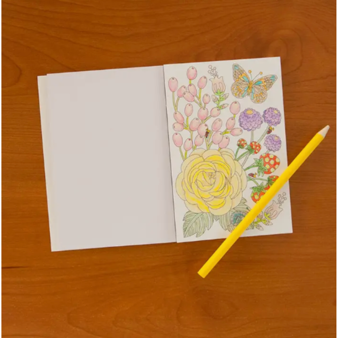 Explore the enchanting world of the Floral Wonders Adult Coloring Book & Colored Pencils set, a captivating blend of intricate designs and vibrant hues. Perfect for unleashing your creativity! Available online at Me To You Box.