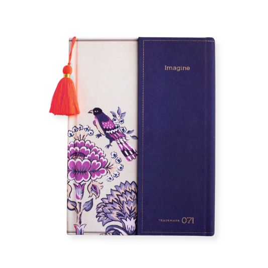 Capture your thoughts in style with the Imagine Linen Journal featuring a charming tassel. Ideal for your personalized gift box at Me To You Box.