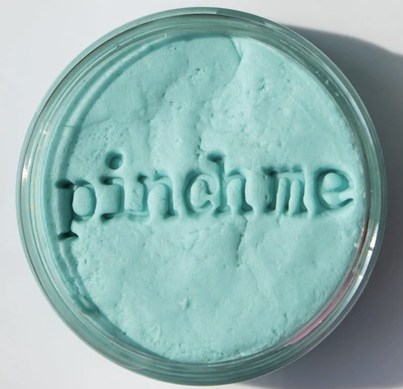 Therapy dough for anxiety. Escape to tranquility with Blue Ocean Pinch Me Therapy Dough. Unwind, de-stress, and elevate your senses. Include it in your custom gift box at Me To You Box for a thoughtful and personalized touch.