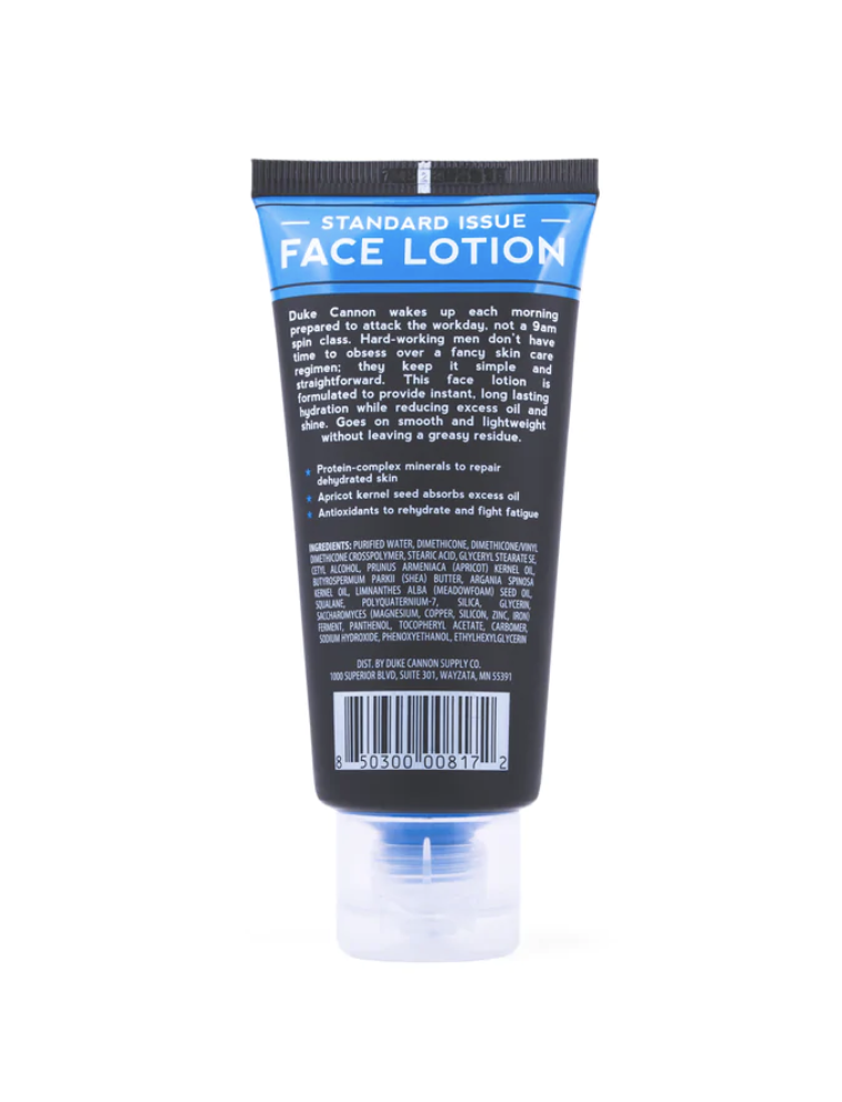 Unlock a new level of skincare with Duke Cannon's Men’s Face Lotion. Combat dryness, achieve a fresh look. Find it conveniently at Me To You Box online.
