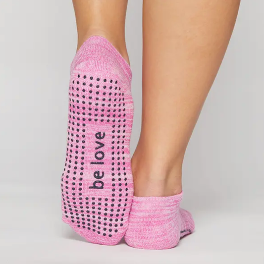 Enhance Your Grip: Be Love Grip Socks - Exclusive Footwear sold by Me To You Box, Perfect for Yoga and Pilates