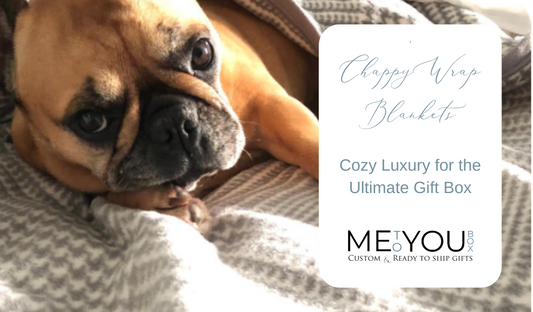 ChappyWrap blanket wrapped around a dog.