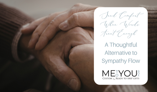 People holding hands to comfort each other.