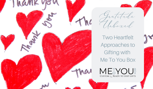 Red hearts scattered with hand writing that says "thank you" around the hearts.