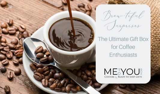 Black coffee being poured into a white mug and white saucer with a stainless steel spoon and coffee beans scattered on the table.
