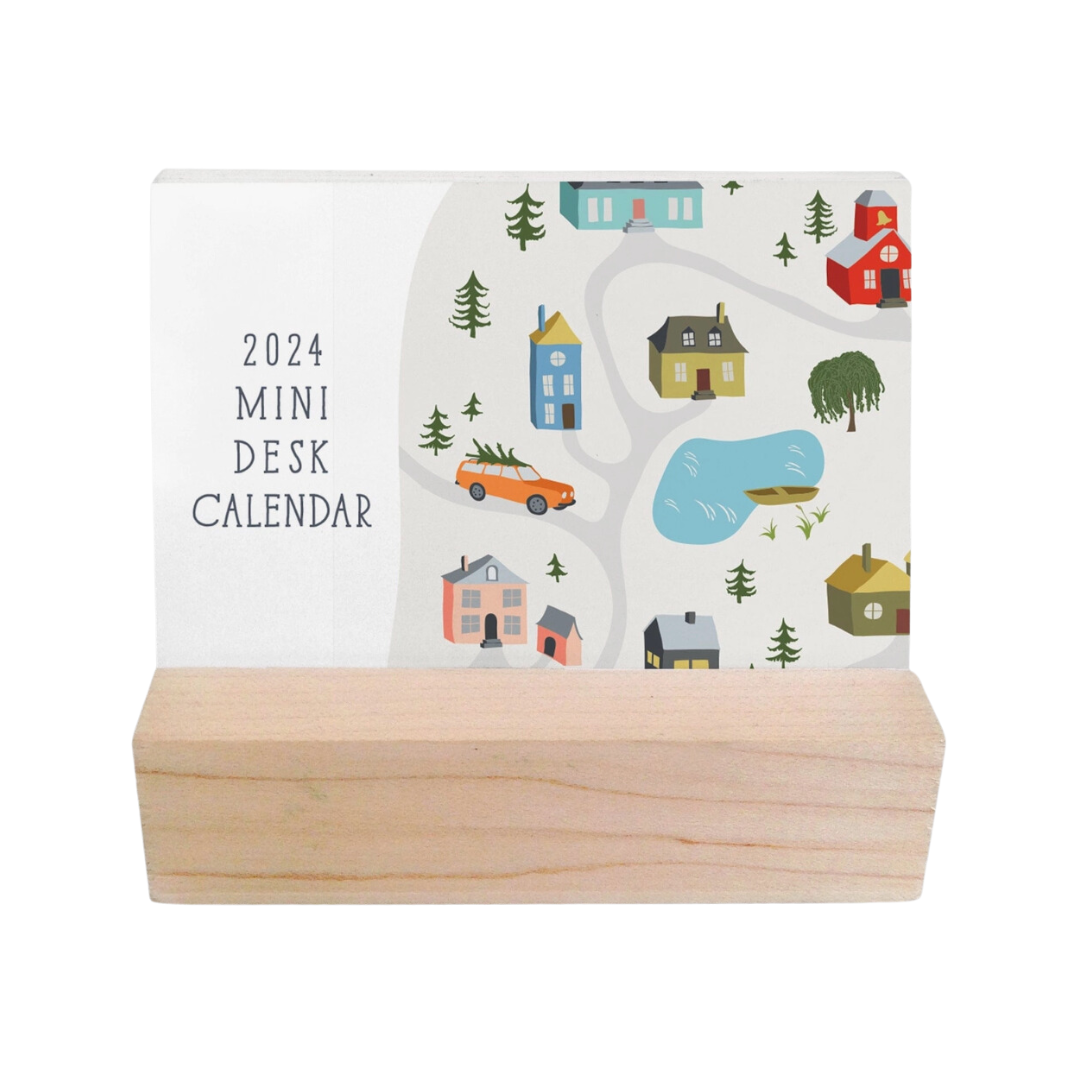 2024 mini desk calendar