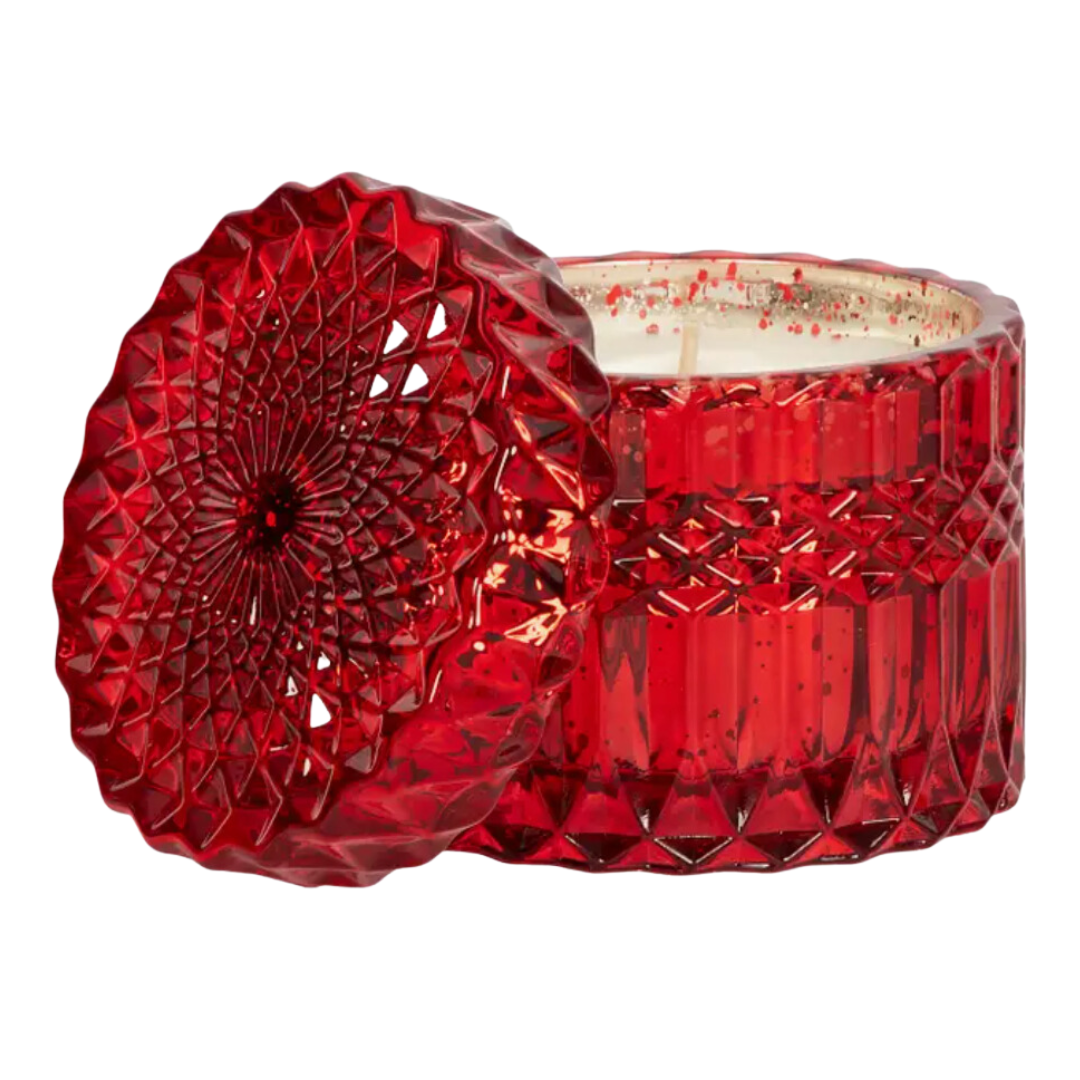 Spice Pomegranate petite shimmer candle
