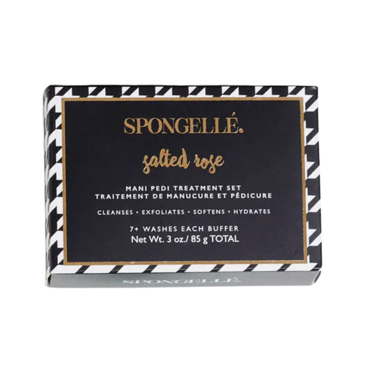 Spongelle Salted Sage mani pedi treatment set