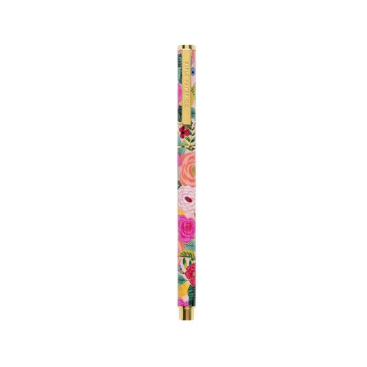 Colorful floral-patterned pen by Rifle Paper Co.