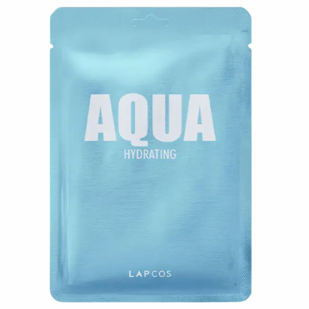 LAPCOS hydrating sheet mask: rejuvenating skin with a surge of moisture, promoting a radiant glow and restoring a youthful complexion.