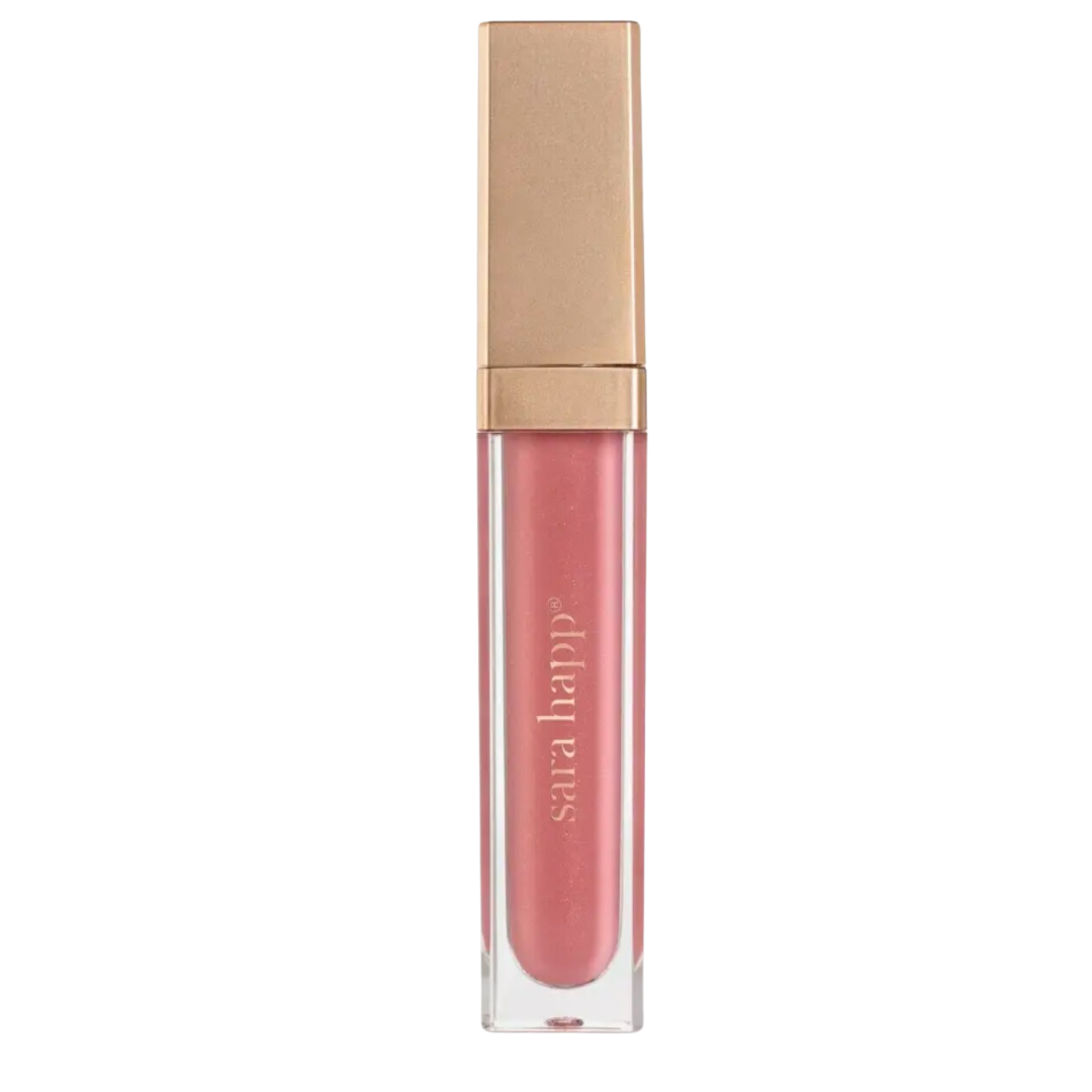 Elevate your lips with Sara Happ's Pink Slip Lip Gloss, a delightful blend of pink perfection. Add it to your personalized Me To You Box for a gift that speaks volumes in style and sophistication.