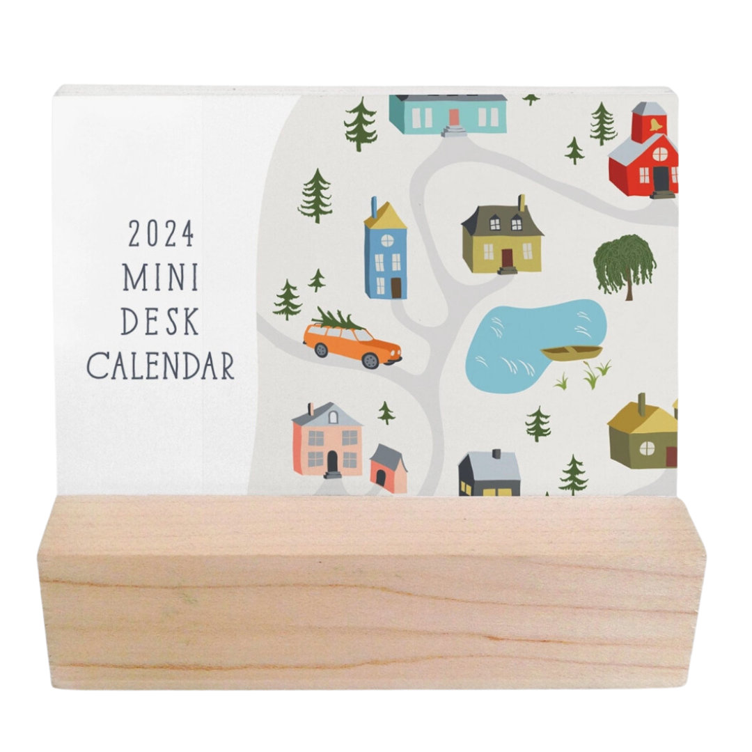 2024 mini desk calendar