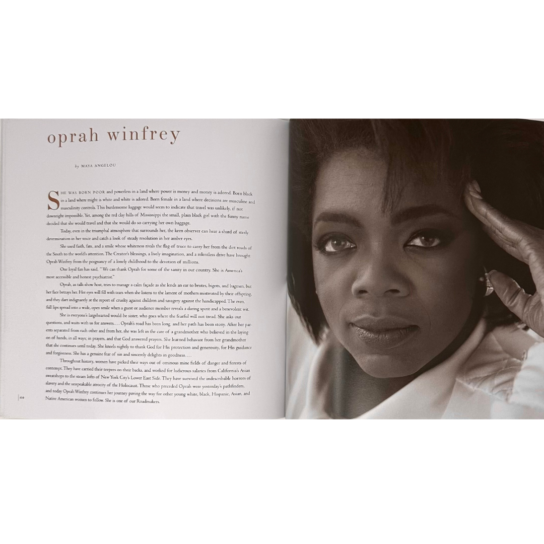 Celebrating iconic women like Oprah Winfrey, who left an indelible mark.