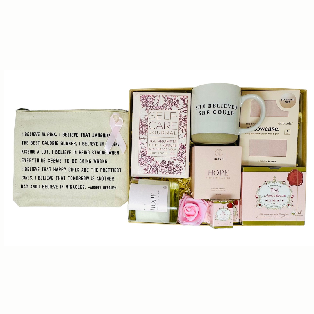 PINK RIBBON BREAST CANCER GIFT – Me To You Box