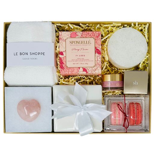 Charming gift box, 'With Love'—thoughtfully curated treasures for heartfelt moments.