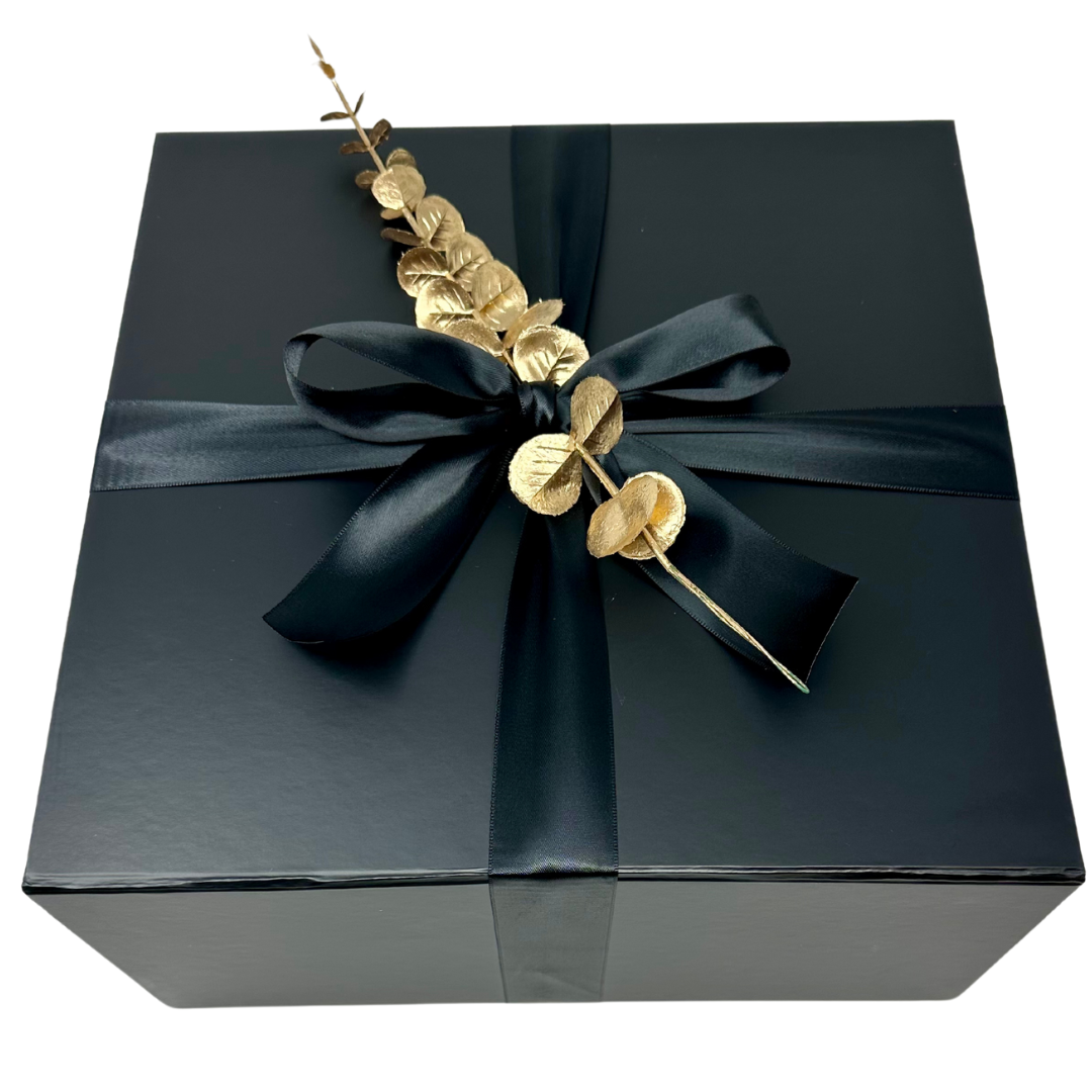 Indulgent delight: Cashmere blanket paired with gourmet chocolate truffles in the Cashmere and Chocolate gift box.