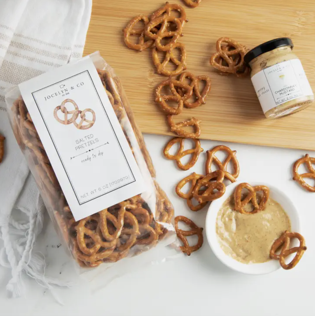 Satisfy your cravings with Me To You Box's Gourmet Salted Pretzels—expertly crafted, generously salted, and ready to be included in your personalized gift box creation. Treat yourself or surprise a loved one with this delectable addition to your customized gift ensemble.