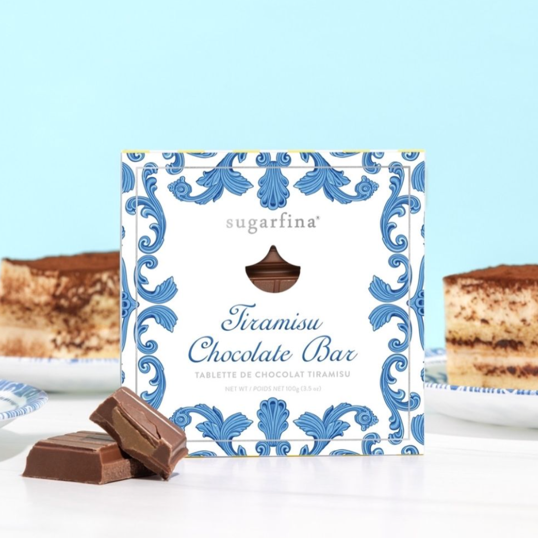 La Dolce Vita Tiramisu Chocolate Bar: A delectable treat that combines rich milk chocolate with the flavors of tiramisu, ideal for gifting on special occasions.