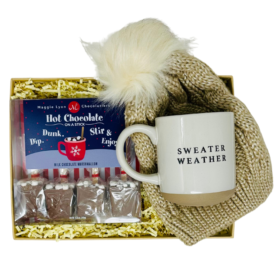 Thoughtful Gift Collection: Celebrate the essence of fall with the SWEATER WEATHER Me To You Box, thoughtfully curated for cozy moments, making it an ideal gift for any occasion from birthdays to corporate events.