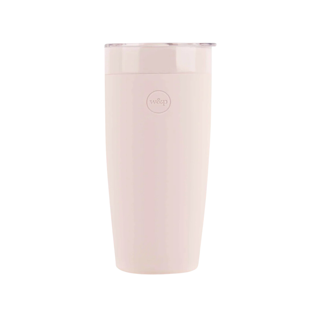 Durable and stylish silicone-wrapped ceramic insulated tumbler, perfect for hot or cold drinks. Ideal addition to your personalized gift box at Me To You Box.