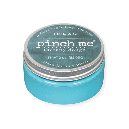 Blue Ocean Pinch Me Therapy Dough: A calming sensory experience in a jar. Ideal for relaxation and stress relief. Add it to your custom Me To You Box for a personalized gift journey.