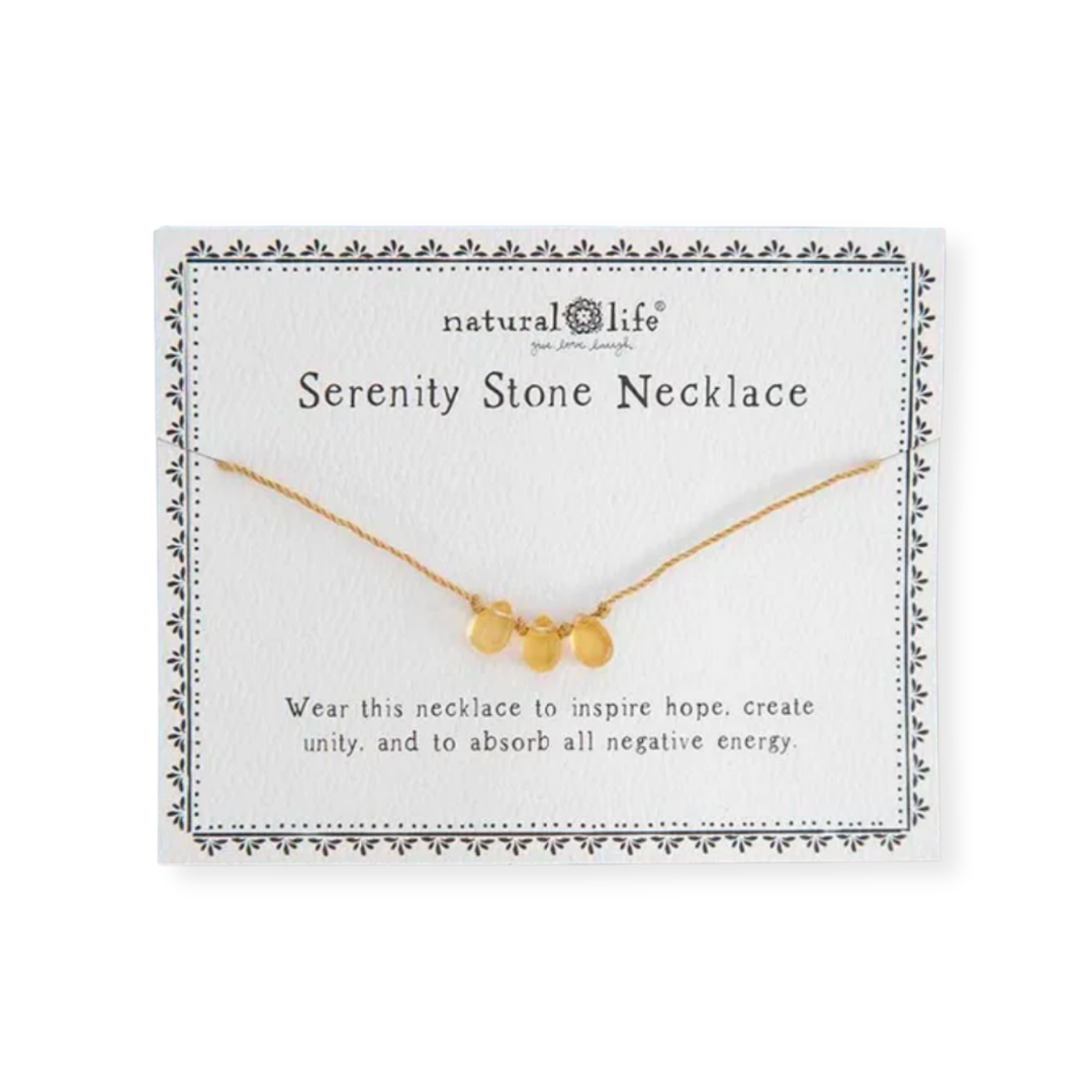 serenity stone necklace