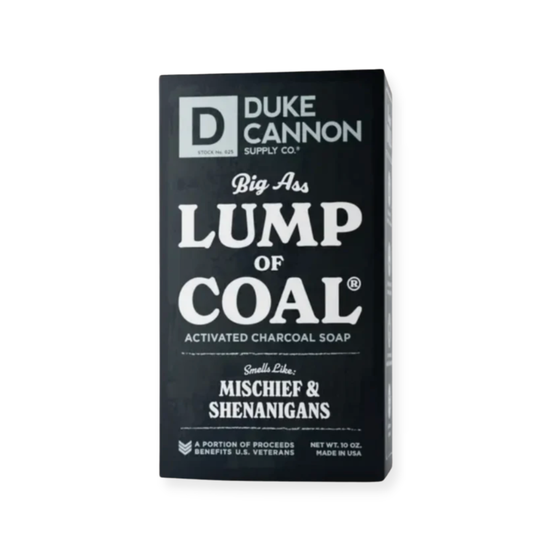 Duke Cannon Lump of Coal soap