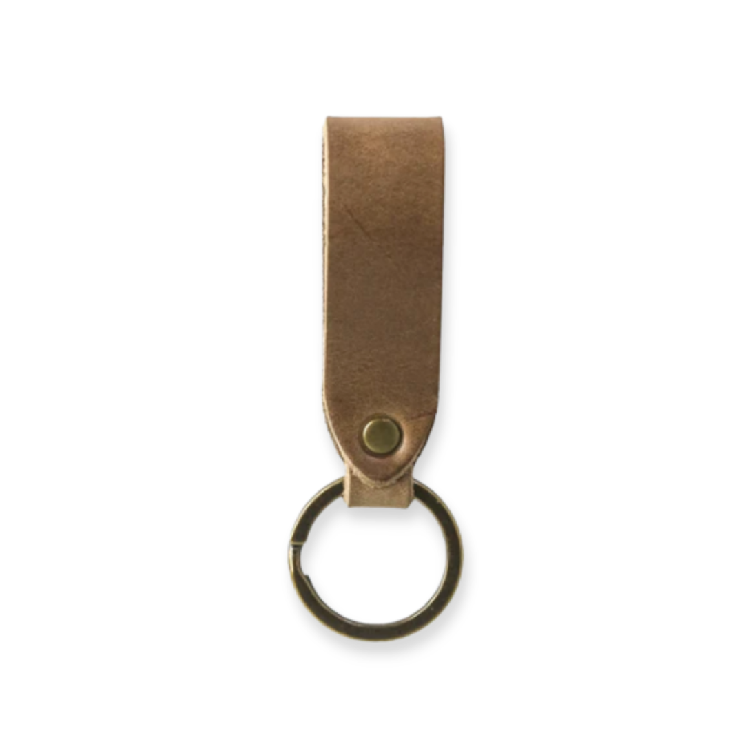 Elegant Leather Key Fob, a chic accessory for your keys. Customize your gift box at Me To You Box!