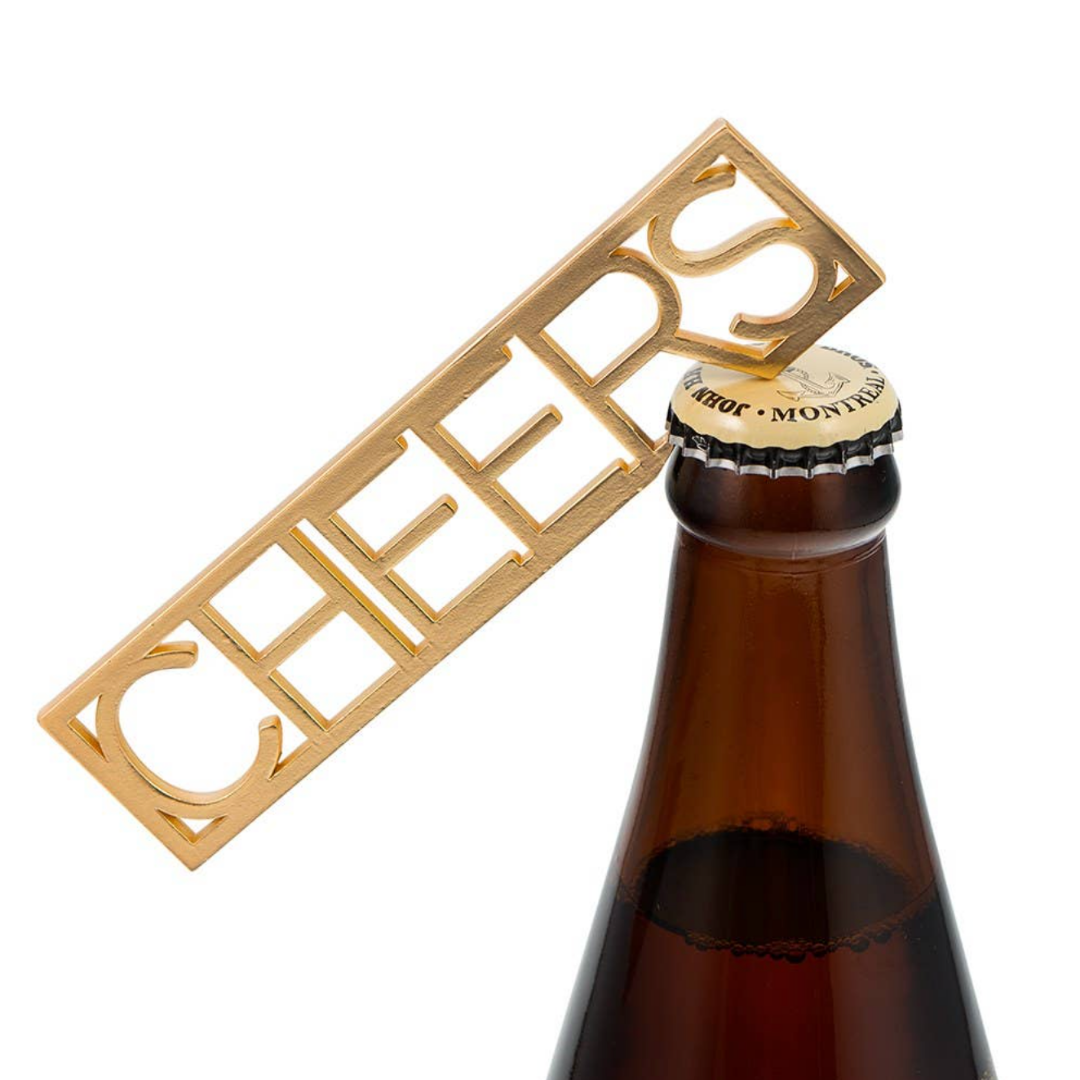 Unlock Joy with Cheers Bottle Opener - Discover the perfect blend of style and function at Me To You Box, where this essential accessory awaits your celebration. Cheers bottle opener wedding favor or wedding gift.