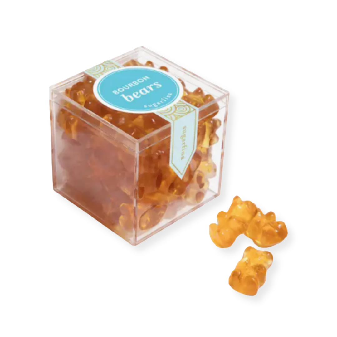Savor the flavor without the alcohol with Sugarfina Bourbon Bears, a luscious non-alcoholic option. Customize your own gift box and include these delectable gummies at Me To You Box.