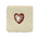 Red heart card handmade paper. Elegant handmade paper letterpress sentiments, perfect for personalized expressions. Add them to your custom gift box at Me To You Box.