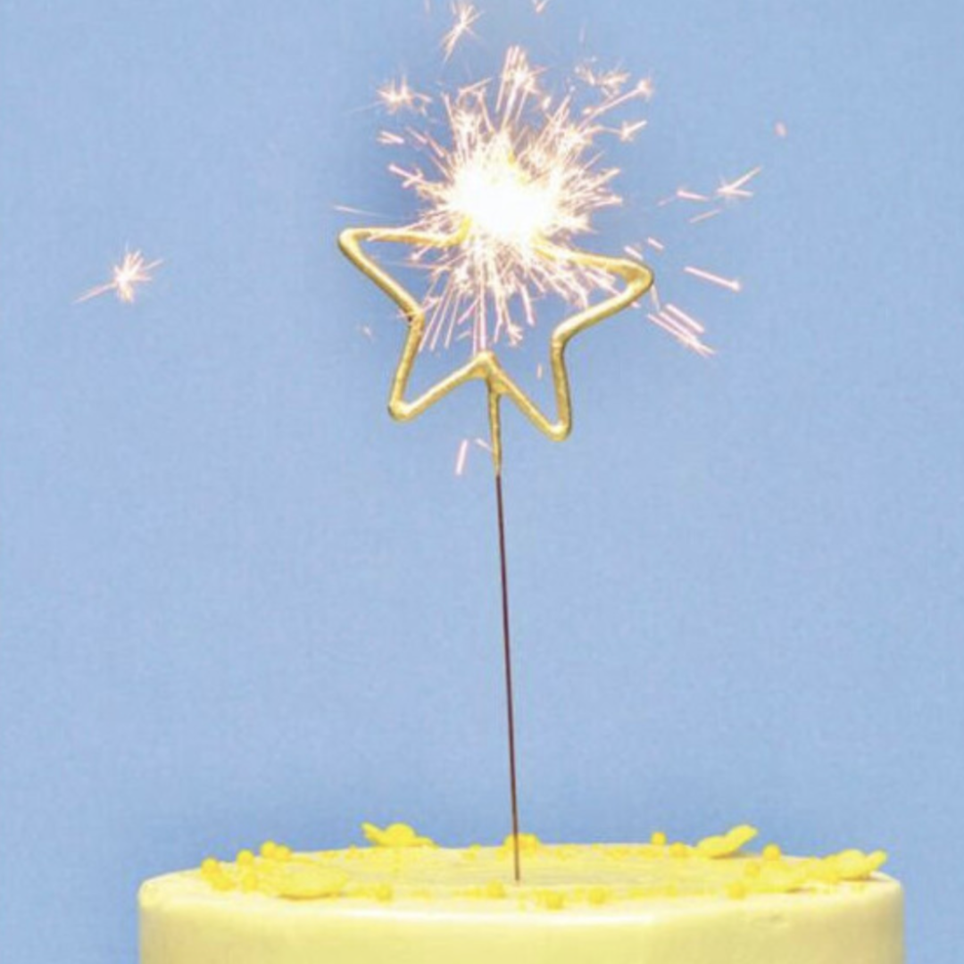 confetti sparkler card