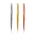 Luxury TriMetallic Signature Writing Trio featuring gold, silver, and copper pens for a stylish and smooth writing experience. Elegant metal pen set, perfect for gifting. Sleek design and smooth writing experience. Customize your gift box at Me To You Box.