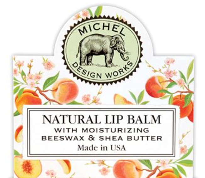 Juicy Peach Natural Lip Balm